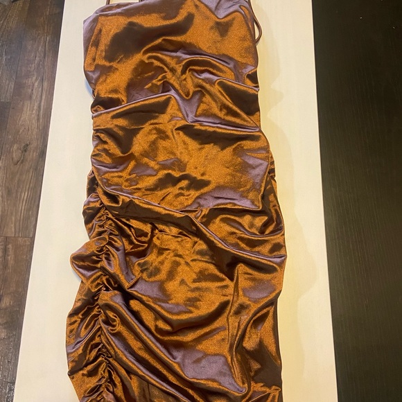 Fashion Nova Mocha Mini Dress - Picture 3 of 6